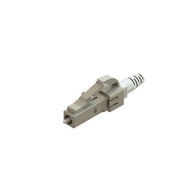 良い値段 デュプレックスLC UPCコネクタ 3mm ベージュ マルチモード光ファイバーコネクタキット セラミックフェルール付き オンライン