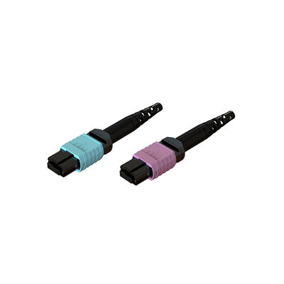 柔軟なMPO光ファイバーコネクタ3.0 60mm 16コア