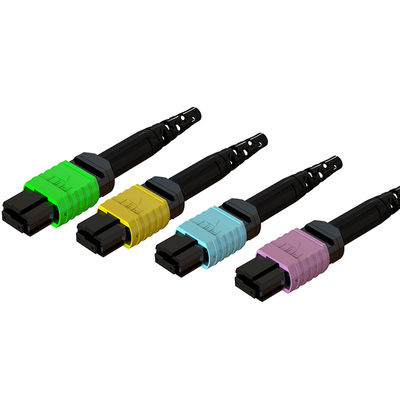 高温安定性 MPO ファイバーパッチコードコネクタ