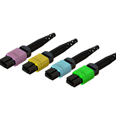 良い値段 3.0mm 24コア MPO ファイバー・オプティック・コネクタ ファイバー通信部品 オンライン