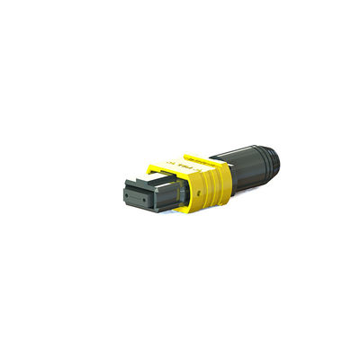 ミニハウジング MPO コネクタ 3.8mm 丸型ブーツ 光ファイバー金属インサートスプリングプッシュ