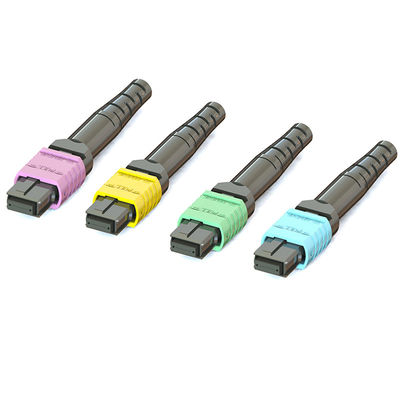 16 コア MPO ファイバー オプティック コンネクタ プリ 組み立てまたは コンネクタ キット
