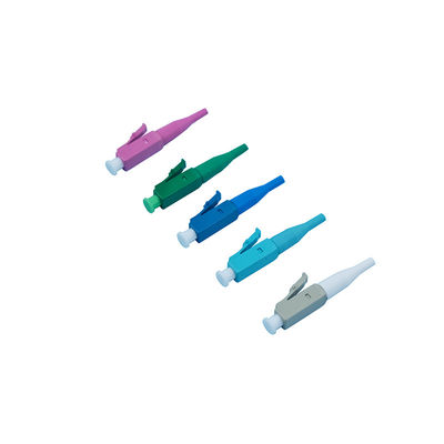 LC シンプル APC/PC 光ファイバーコネクタ プラスチックストッパーと互換