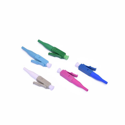 良い値段 0.9mm LCファイバーコネクタ 低損失でFTTHのためのPEIシンプレックスデュプレックスでプラスチックすべて オンライン